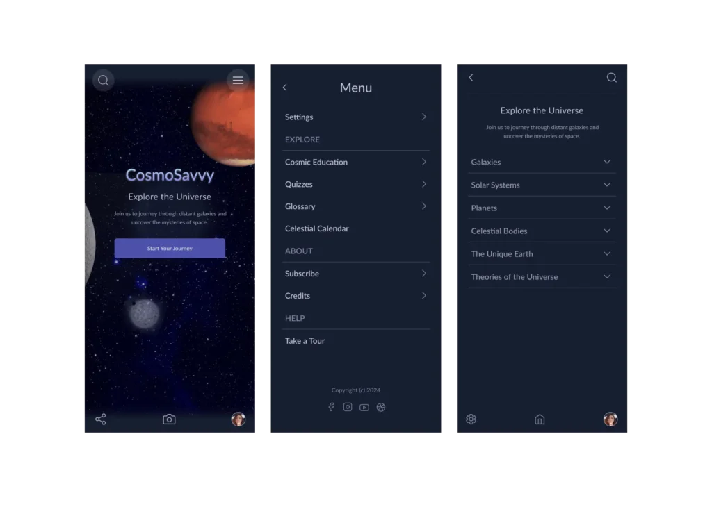 Digital Hi-Fi Wireframing for Mobile
